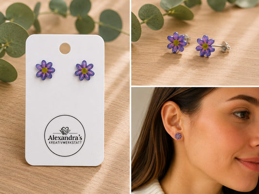 Ohrstecker Blumen