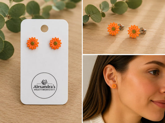Ohrstecker Blumen - Sonnenblume