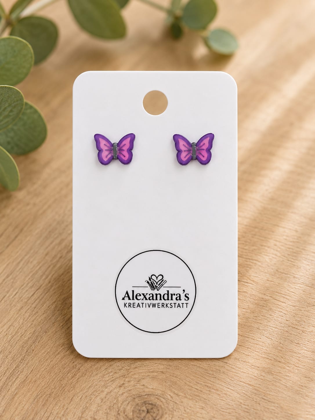 Ohrstecker Schmetterling